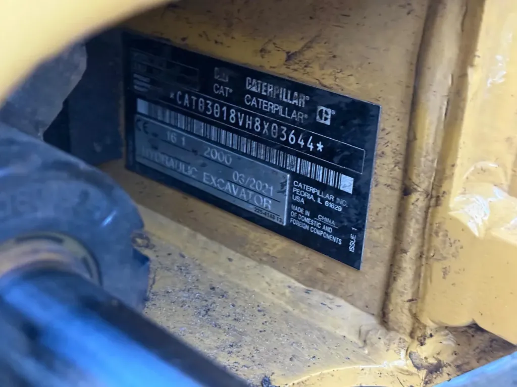 Mini escavatore Caterpillar 301.8 2021 - immagine 4