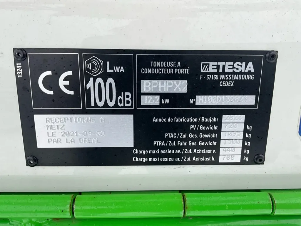 2023 Etesia BPHPX2 4x4 Trattore tagliaerba - immagine 17