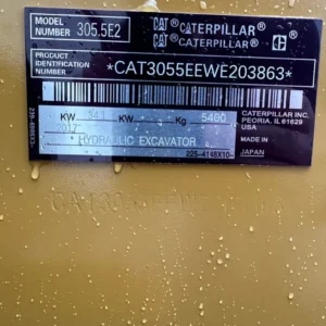 Cingolato – 2017 – 305.5E2 – Escavatore medio