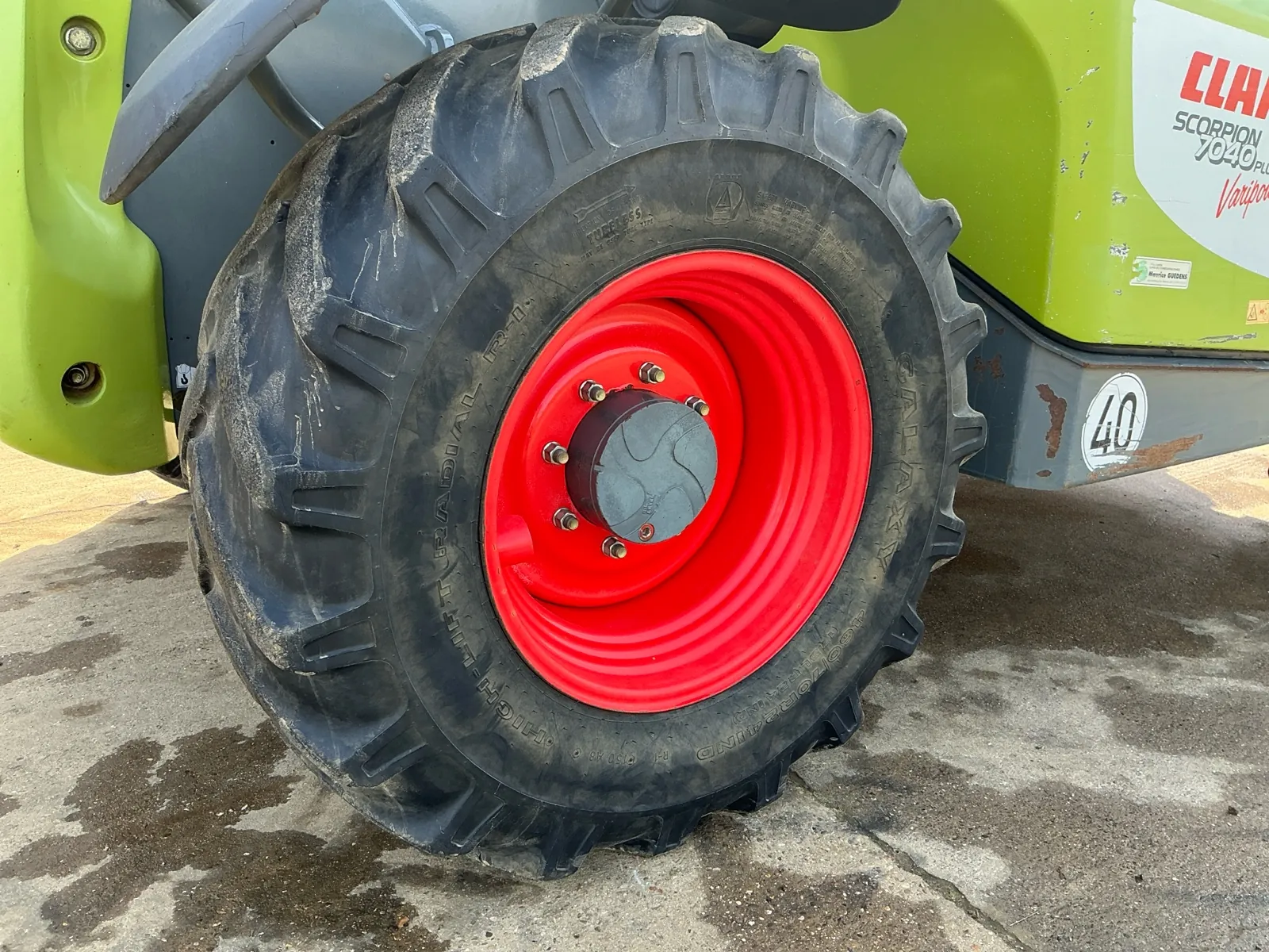 Claas Scorpion 7040 più caricatore telescopico Variopower - immagine 31