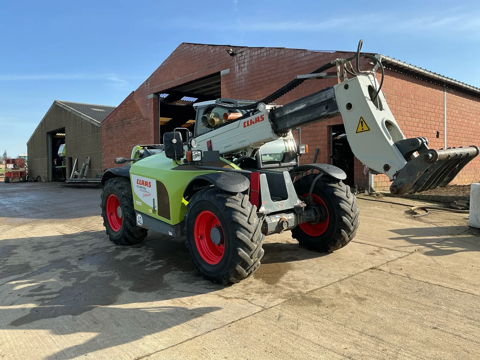 Claas Scorpion 7040 più caricatore telescopico Variopower - immagine 4