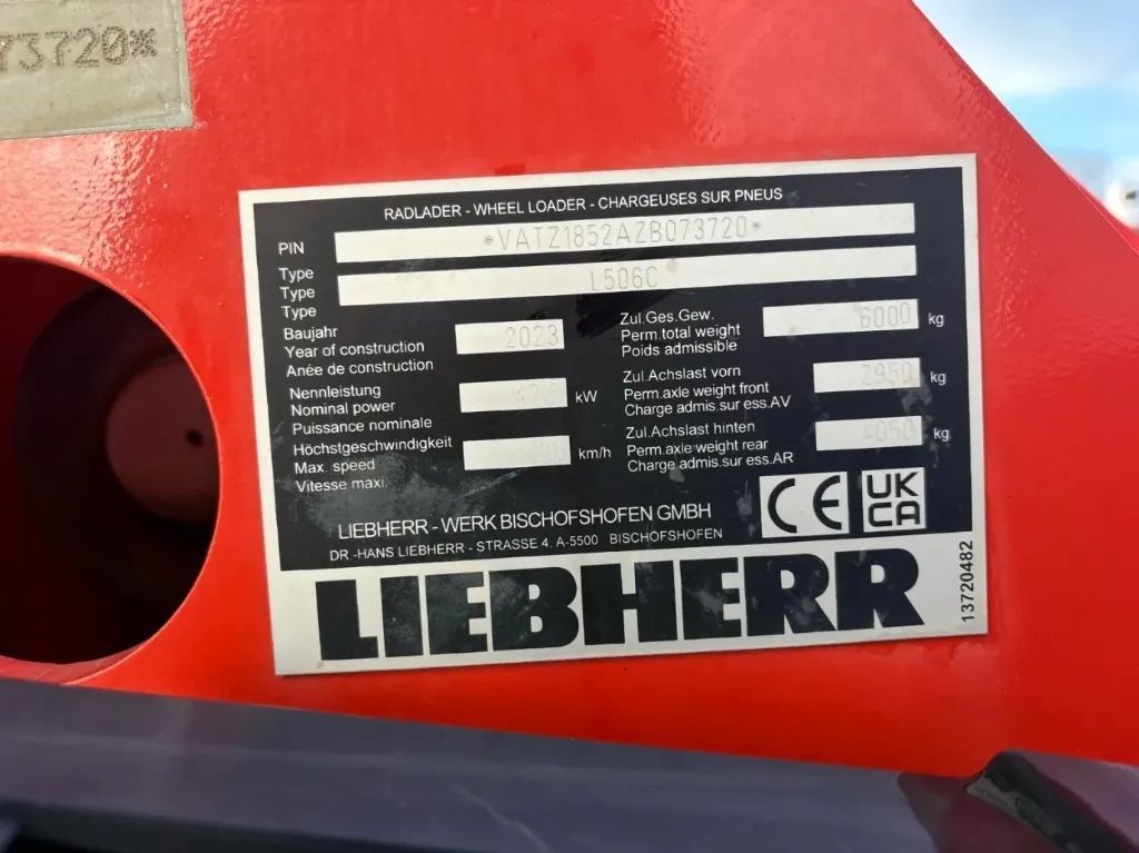 LIEBHERR L506C NUR 611h - 2023 - immagine 35