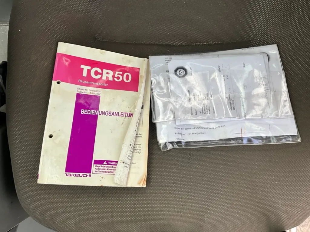 Caricatore cingolato a rotazione Takeuchi TCR50 - immagine 14