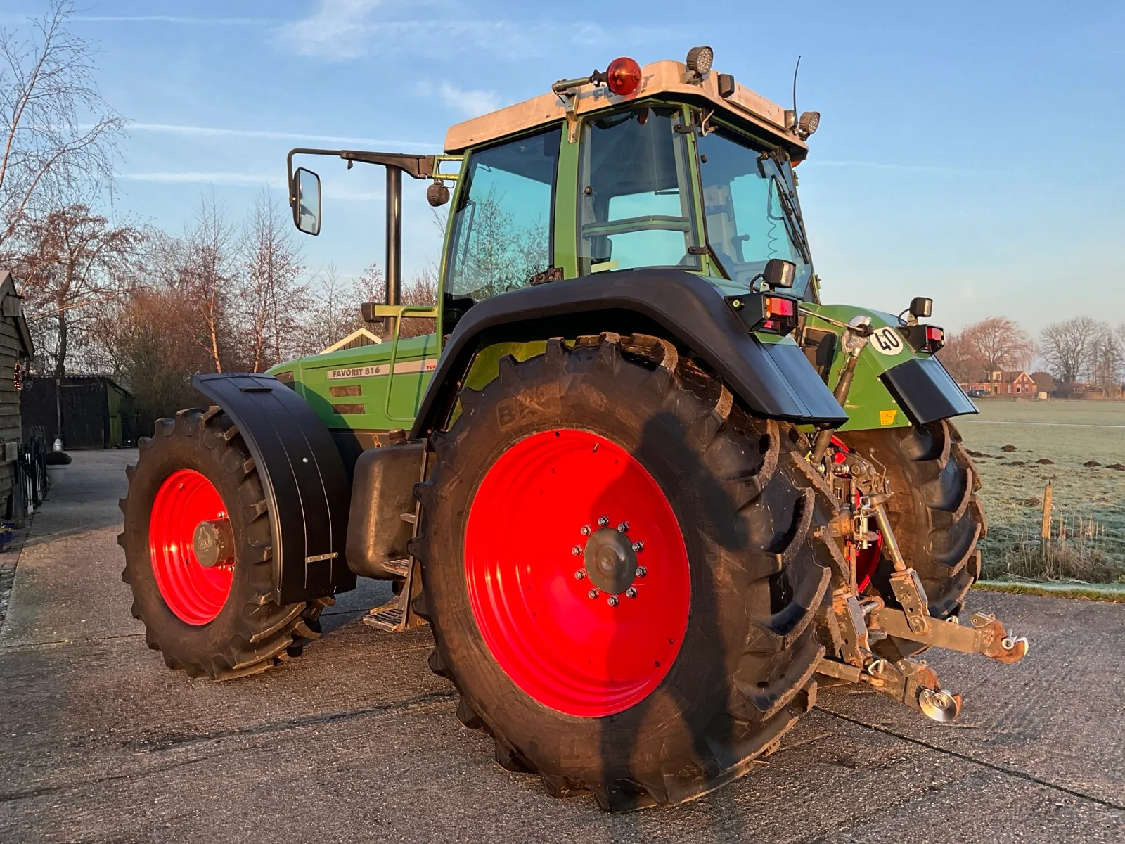 Trattore agricolo Fendt Favorit 816 Turboshift a trazione integrale del 1996 - immagine 10