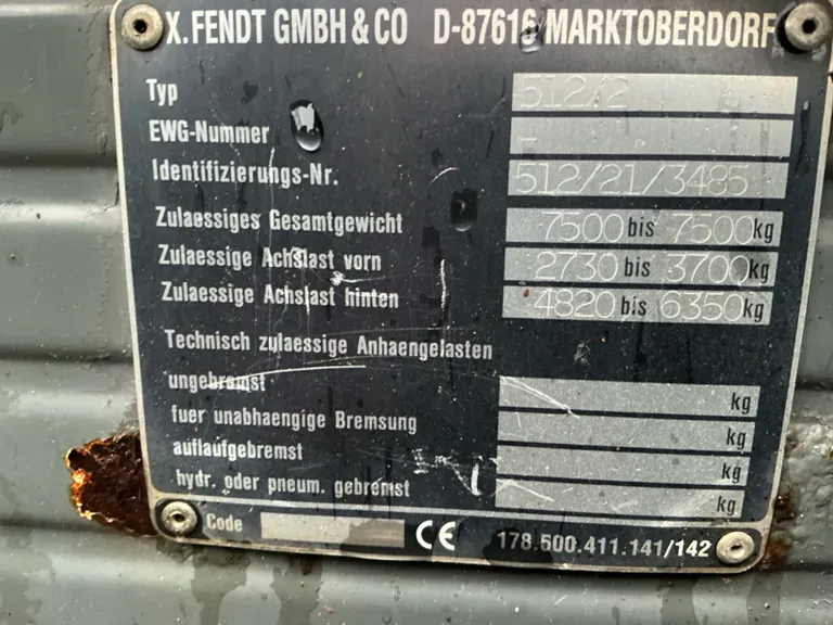 Trattore agricolo Fendt 512C Favorit Turboshift a trazione integrale – 1998 - immagine 4