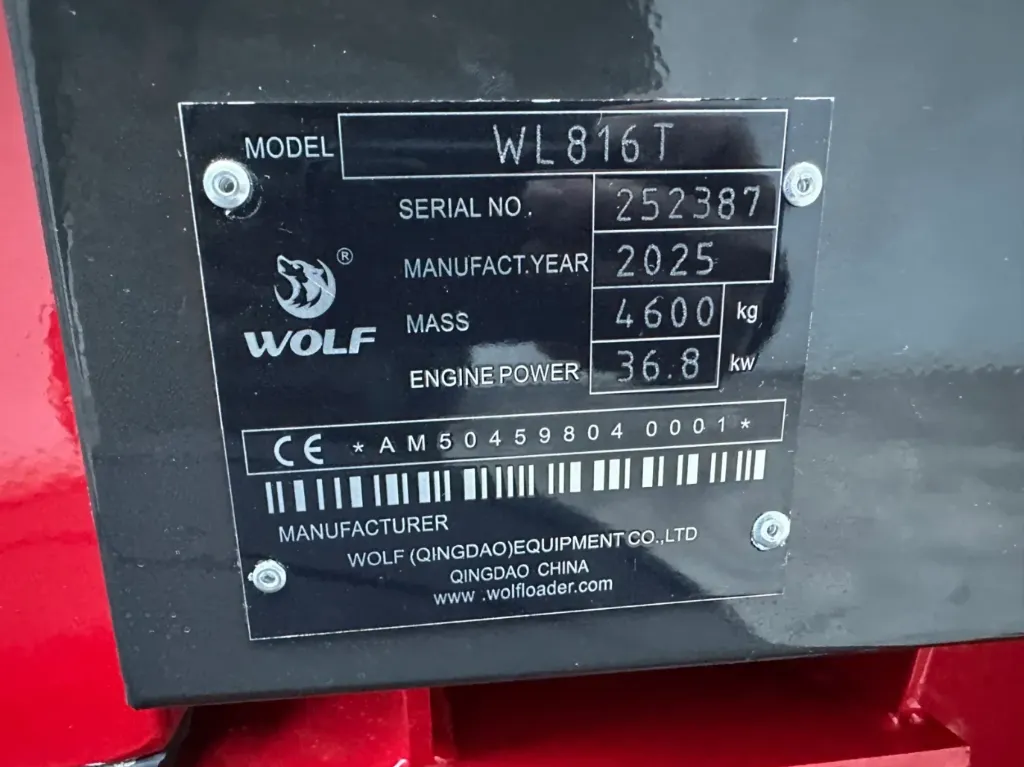 Wolf - 2025 - WL816T - Caricatrice su ruote - immagine 4